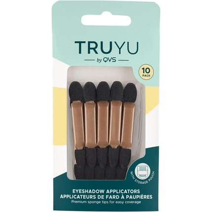 QVS Premium Eyeshadow Applicators 10 Pieces - Maison des fragrances