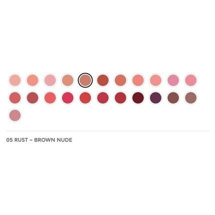 Radiant Professional Advanced Care Lipstick Ultra Nourishing Matte Lipstick With Vitamin E 05 Rust Brown Nude - Maison des fragrances