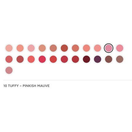 Radiant Professional Advanced Care Lipstick Ultra Nourishing Moisturizing Long Lasting Matte Lipstick With Vitamin E UVA UVB Filters Velvet 10 Tuffy Pinkish Mauve - Maison des fragrances