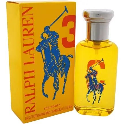 Ralph Lauren Big Pony Collection No. 3 Yellow Eau de Toilette 50ml pour femme - Maison des fragrances