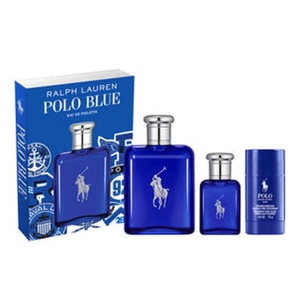 Ralph Lauren Polo Ralph Lauren Polo Blue Gift Set 3 Pieces Coffret (Coffret) Mixte - Maison des fragrances
