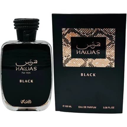 Rasasi Hawas Black Eau de Parfum (EDP) Mixte 100ml - Maison des fragrances