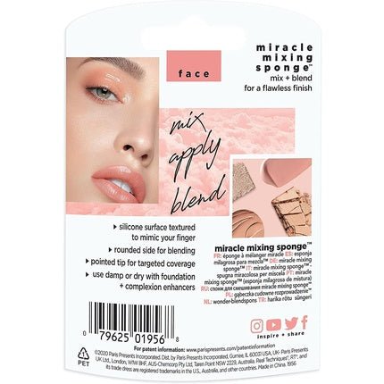 Real Techniques 2 - In - 1 Miracle Mixing Sponge for Foundation and Complexion - Maison des fragrances