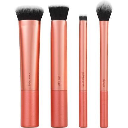 Real Techniques Face Base Makeup Brush Kit for Concealer and Foundation - Maison des fragrances