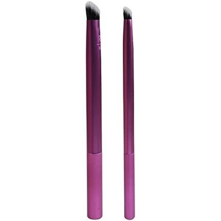 Real Techniques Instapop Eye Shadow Makeup Brush Duo - Pack of 2 - Maison des fragrances