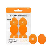 Real Techniques Mini Miracle Concealer Puffs Small Makeup Puff for Liquid Cream Foundation Targeted Concealing Under Eyes Blemishes Travel Friendly Vegan Cruelty Free - Maison des fragrances