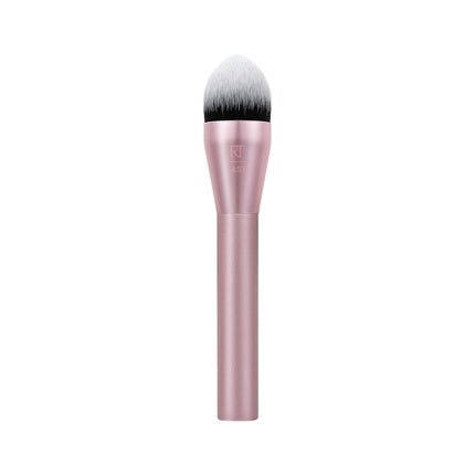 Real Techniques Power Pigment Blush Makeup Brush Cheek Brush For Liquid & Cream Blush Dense Synthetic Bristles Unique Pointed Shape For Precise Application Vegan & Cruelty Free 1 Count - Maison des fragrances