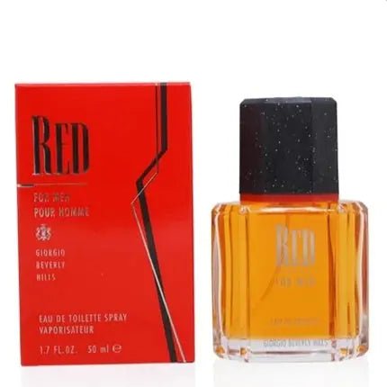 Red par Giorgio Beverly Hills Pour Homme Eau De Toilette Spray 1.7-Ounce - Maison des fragrances