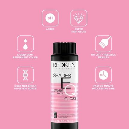Redken Shades EQ Equalizing Conditioning Color Gloss 07G Saffron 60ml - Maison des fragrances