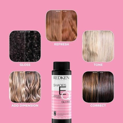 Redken Shades EQ Equalizing Conditioning Color Gloss 07G Saffron 60ml - Maison des fragrances