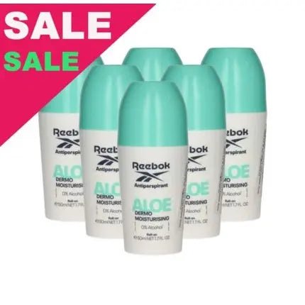 Reebok Aloe Moisturizing 's Roll-On Deodorant Déodorant (Déo) Femme 50ml - Maison des fragrances