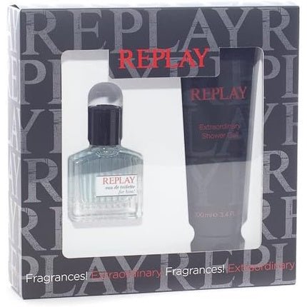 Replay Gift Box - and Shower Gel Coffret (Coffret) Homme 30ml - Maison des fragrances