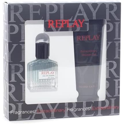 Replay Gift Box - and Shower Gel Coffret (Coffret) Homme 30ml - Maison des fragrances