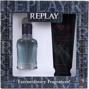 Replay Gift Box - and Shower Gel Coffret (Coffret) Homme 30ml - Maison des fragrances