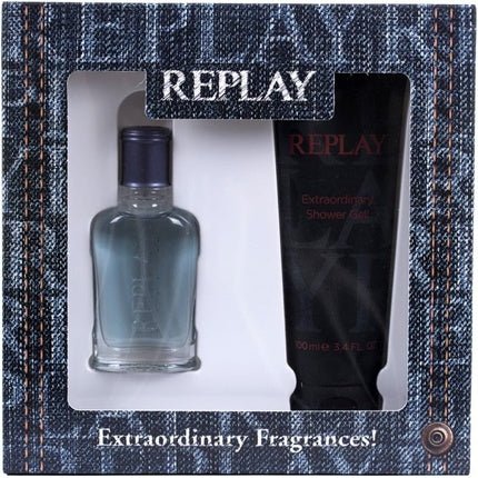 Replay Gift Box - and Shower Gel Coffret (Coffret) Homme 30ml - Maison des fragrances