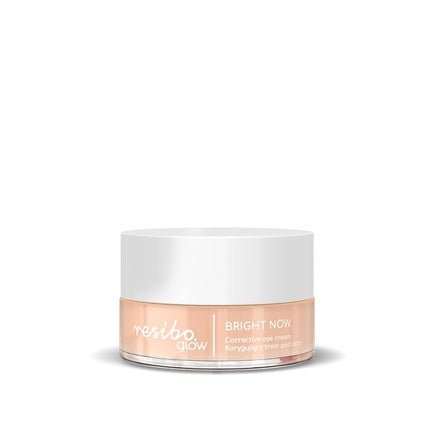 Resibo Corrective Eye Cream Bright Now Natural Face Cream Skincare Eye Care Day Cream Anti - Wrinkle Moisturizer with Hyaluronic Acid 15ml - Maison des fragrances