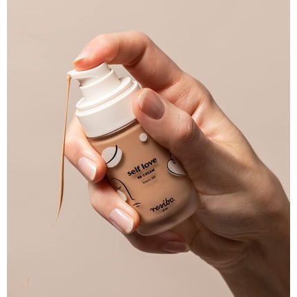 Resibo Natural Tinted Day Cream Self Love Face Cream BB Cream Moisturising Pimple Remover Make Up Foundation Concealer Sun Protection Natural Beige 30ml - Maison des fragrances