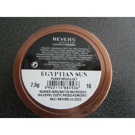 REVERS Cosmetics Egyptian Sun Powder 7.5g Various Shades - New - Maison des fragrances