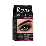 Revia Henna For Eyebrows Cream Black - Maison des fragrances