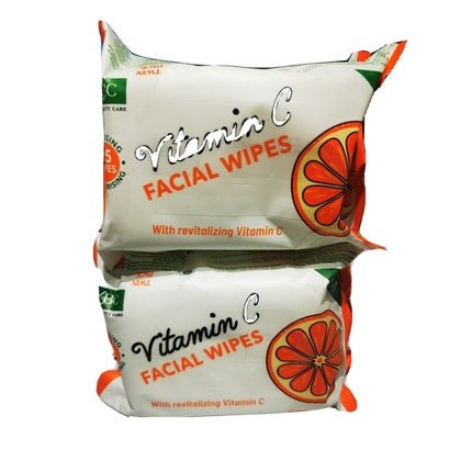 Revitalizing Vitamin C Facial Daily Cleansing Wipes Makeup Remover 25 Wipes - Maison des fragrances