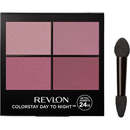 Revlon ColorStay Day to Night Eyeshadow Quad 16HR Wear Matte and Shimmer Finish 4.8g Exquisite 575 Smoky - Maison des fragrances