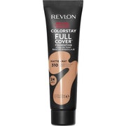 Revlon ColorStay Full Cover Longwear Matte Foundation Heat & Sweat Resistant Lightweight Face Makeup 30ml 310 Warm Golden - Maison des fragrances