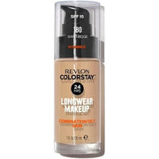 Revlon Colorstay Liquid Foundation Makeup for Combination & Oily Skin SPF15 Medium to Full Coverage 30ml Matte Finish Sand Beige - Maison des fragrances