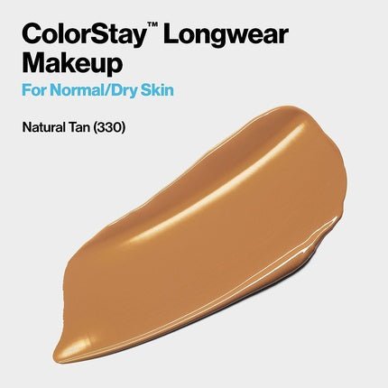 Revlon ColorStay Makeup Foundation for Normal/Dry Skin 30ml Natural Tan 330 - Maison des fragrances