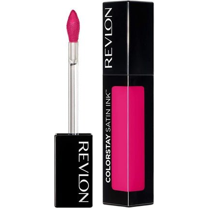 Revlon ColorStay Satin Ink Liquid Lipstick Longwear Rich Lip Colors with Black Currant Seed Oil 012 Seal the Deal - Maison des fragrances