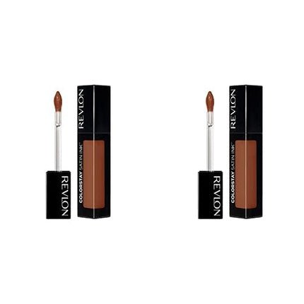Revlon ColorStay Satin Ink Longwear Liquid Lipstick 002 Wild Ride 0.17 Fl Oz - Maison des fragrances