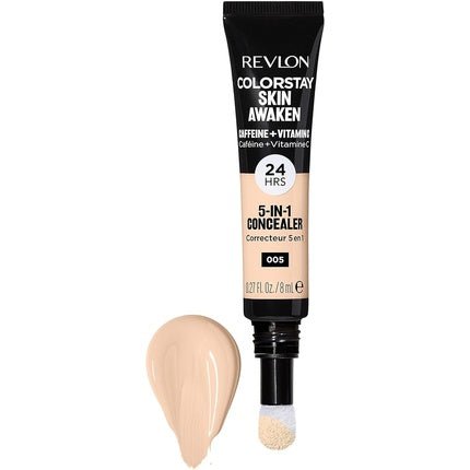 Revlon ColorStay Skin Awaken 5 - in - 1 Concealer 24HR Wear 30g Fragrance and Paraben Free Universal Brightener Unisex - Maison des fragrances
