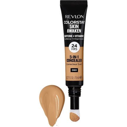 Revlon ColorStay Skin Awaken 5 - in - 1 Concealer 24HR Wear Medium Unisex 060 8ml - Maison des fragrances