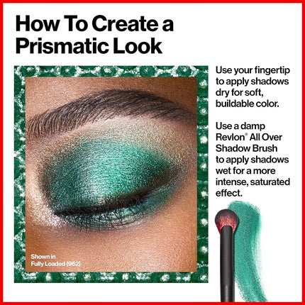 Revlon Eyeshadow Palette So Fierce Prismatic Eye Makeup 961 That's A Dub 0.21 Oz - Maison des fragrances
