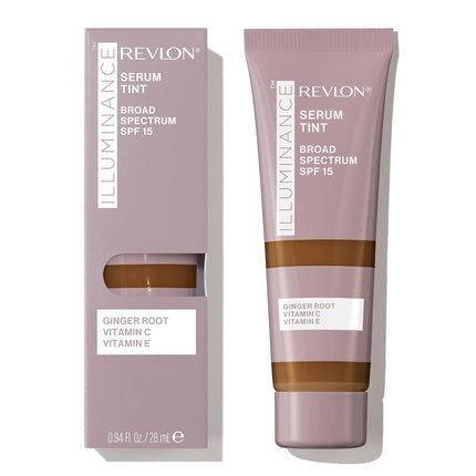 Revlon Illuminance Tinted Serum Foundation with Triple Hyaluronic Acid Serum SPF 15 28ml 517 Amber - Maison des fragrances