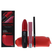 Revlon Love Series Essentials Gift Set All - in - One Mascara + Balm Stain + ColorStay Eyeliner + Cosmetic Bag - Maison des fragrances