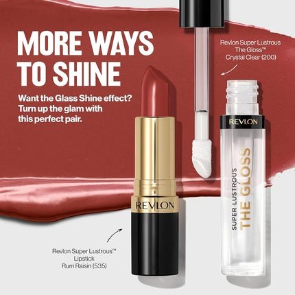 Revlon Super Lustrous Glass Shine Lipstick Glassy Pink 0.11 oz (3.1 g) - Maison des fragrances
