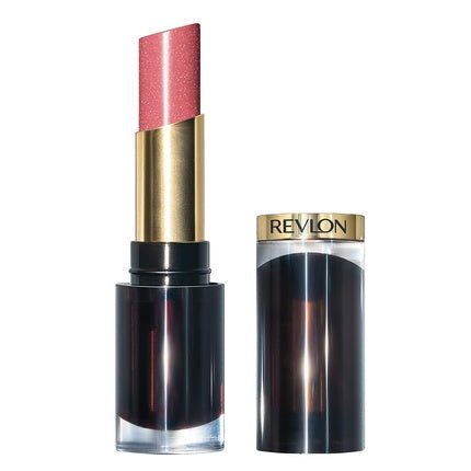 Revlon Super Lustrous Glass Shine Lipstick with Moisturizing Creamy Formula Enriched with Hyaluronic Acid, Aloe, and Rose Quartz 3.1g 002 Beaming Strawberry - Maison des fragrances