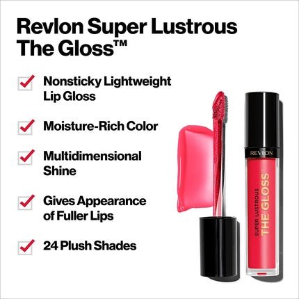 Revlon Super Lustrous Lip Gloss, 304 Frost Queen - Maison des fragrances