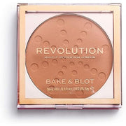 Revolution Bake & Blot Compact Powder Peach Rose Gold 5.5g - Maison des fragrances