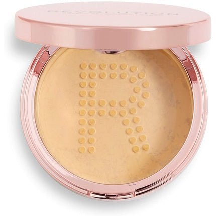 Revolution Conceal And Fix Setting Powder Deep Yellow - Maison des fragrances