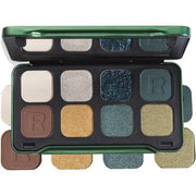 Revolution Forever Flawless Dynamic Eyeshadow Palette in Purple, Green, Red, Blue, Smoky - Maison des fragrances