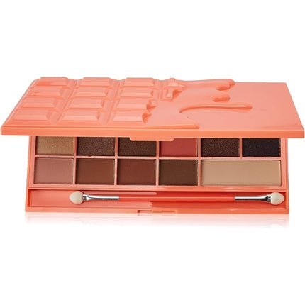 Revolution I Heart Makeup Chocolate And Peaches Eye Shadow Palette 22g - Maison des fragrances
