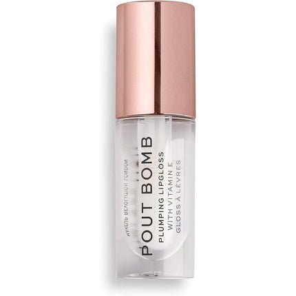 Revolution Pout Bomb Plumping Gloss Glaze Clear 4.6ml - Maison des fragrances