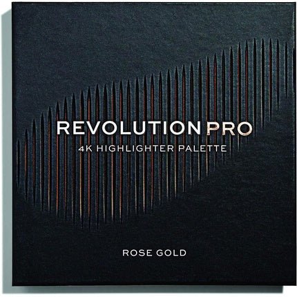 Revolution Pro 4K Highlighter Palette Rose Gold - Maison des fragrances