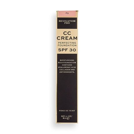 Revolution Pro CC Perfecting Foundation F3 - Maison des fragrances