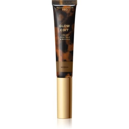 Revolution Pro Glow Edit Cream Contour Bronze 15ml - Maison des fragrances