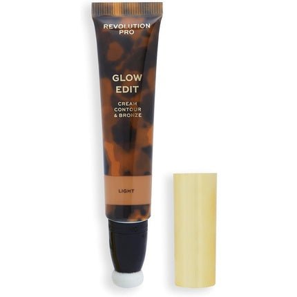 Revolution Pro Glow Edit Cream Contour & Bronze Face Contour Wand Lightweight Creamy Formula Matte Finish Light 15ml - Maison des fragrances