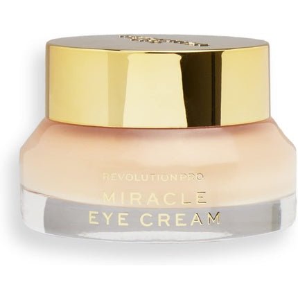 Revolution Pro Miracle Eye Cream Hydrating and Beautifying Eye Cream Reduces Dark Circles and Fine Lines Contains Vitamin C 15ml - Maison des fragrances