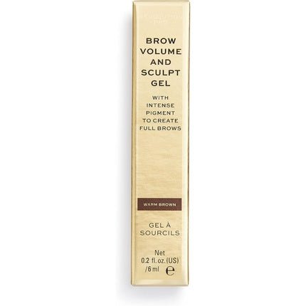 Revolution Pro Volume & Sculpt Brow Gel Warm Brown 6ml - Maison des fragrances