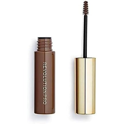 Revolution Pro Volume & Sculpt Brow Gel Warm Brown 6ml - Maison des fragrances